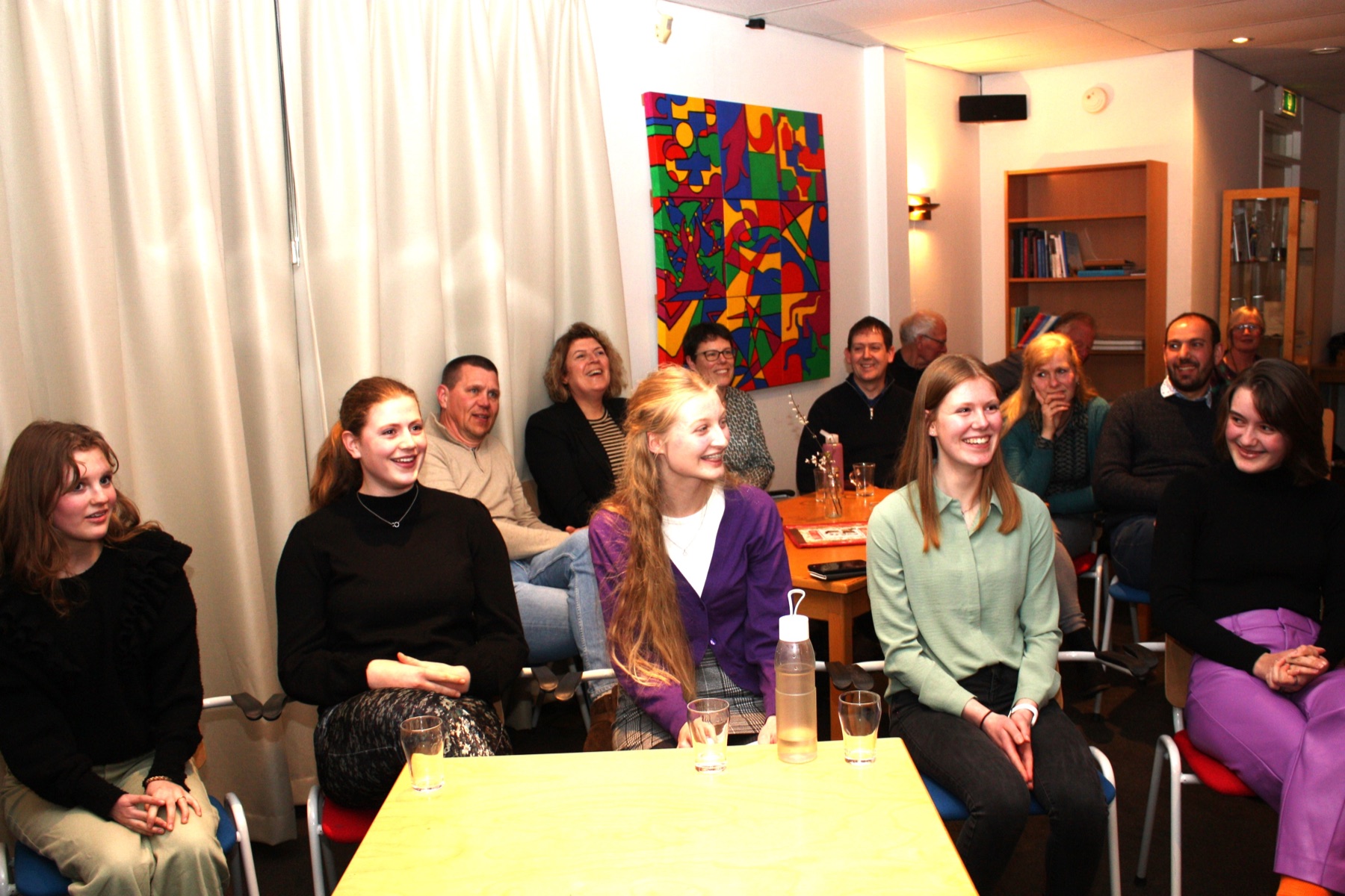 Een spannende avond voor de vijf deelnemers aan de Odd Fellows Jeugdprijs