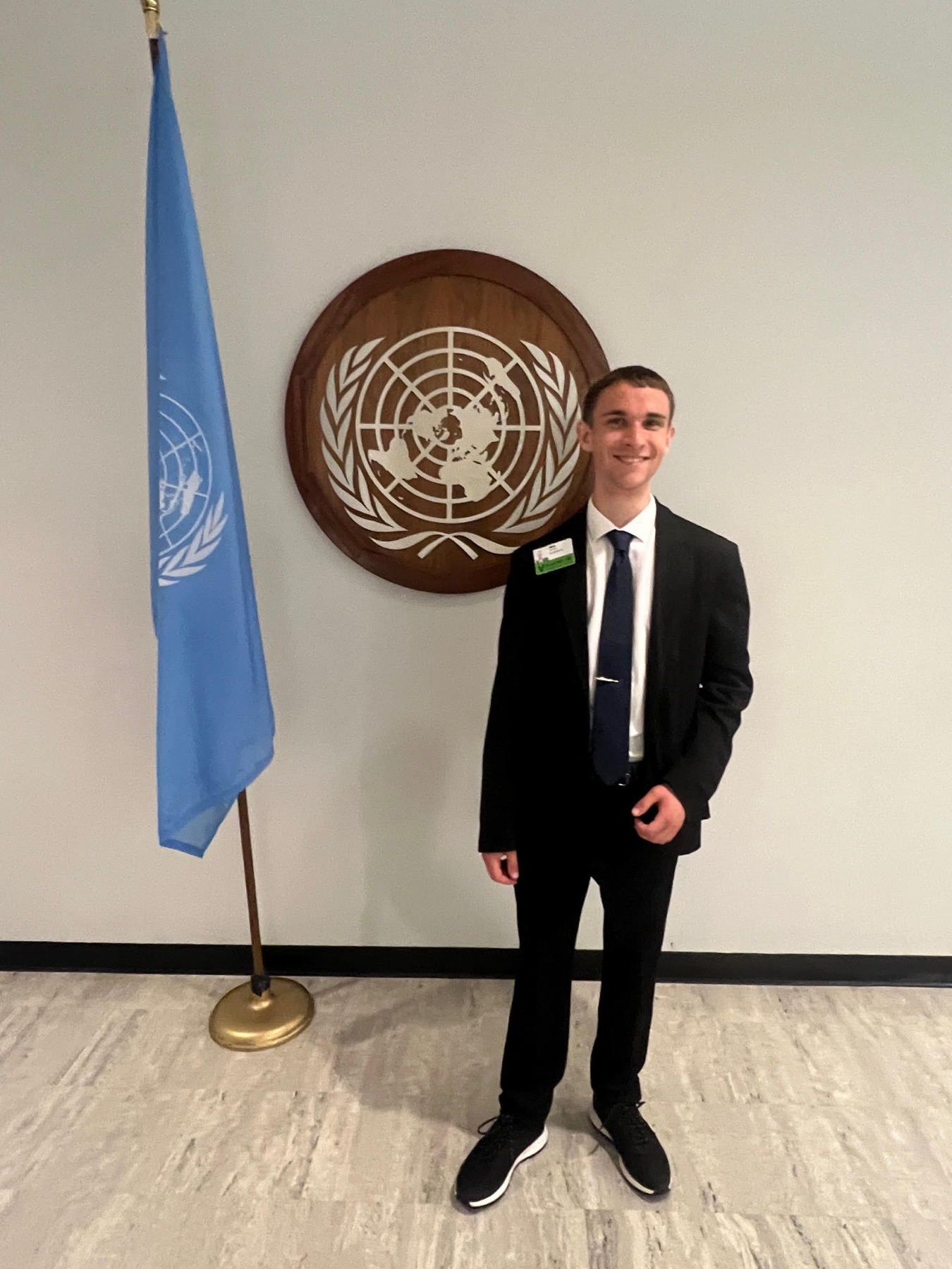 Véjas Škarnulis met tour leader Morten Buan – EYT 2025