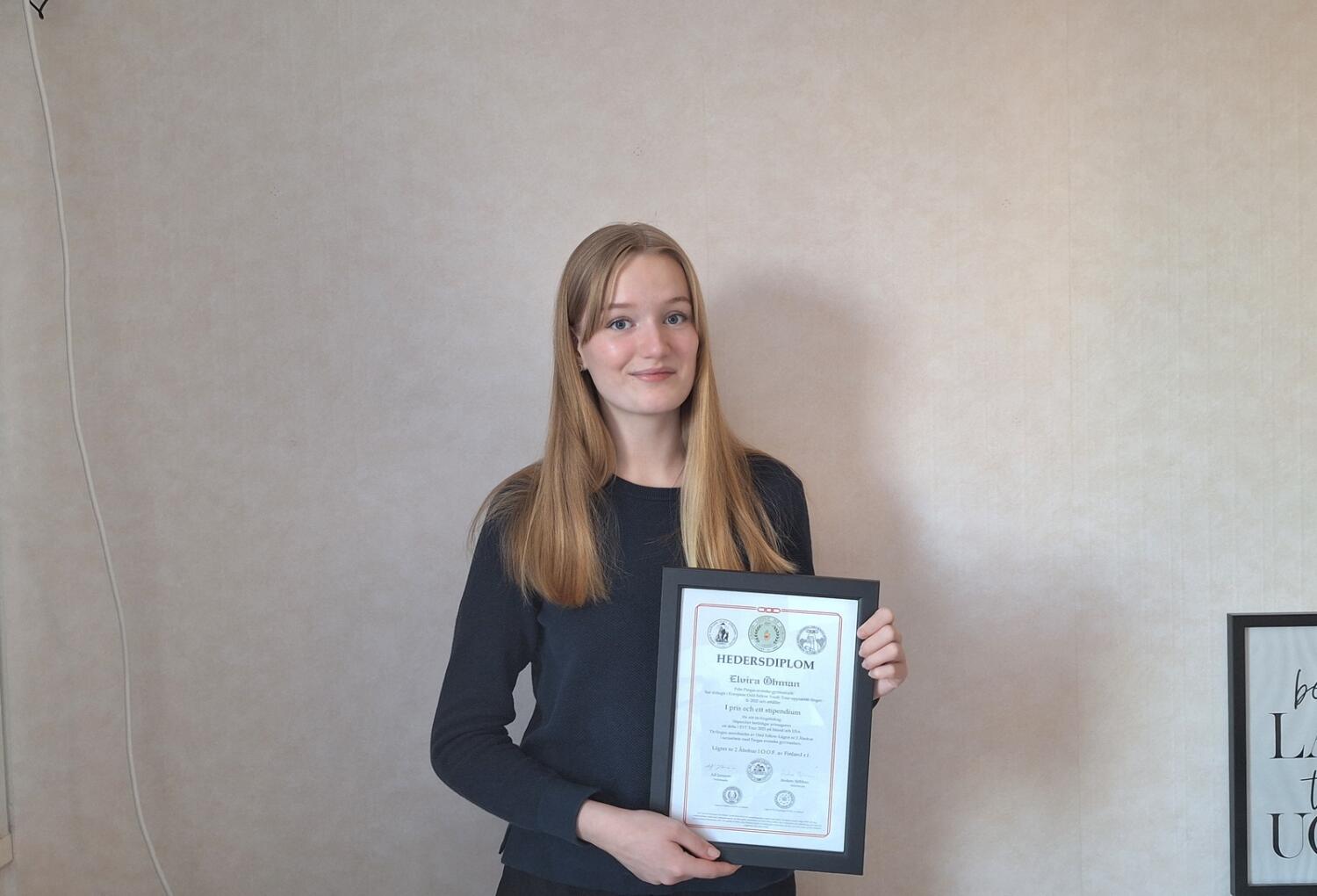 Elvira Öhman, winnares Finland 2025