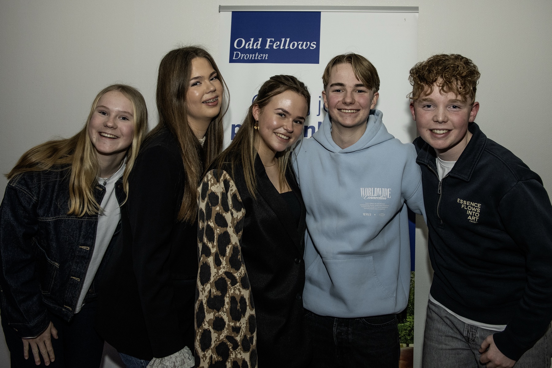 Vijf finalisten Odd Fellows Jeugdprijs 2026 bij Odd Fellows Dronten
